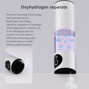 6000PPB Filtro De Água Elétrico Gerador De Hidrogênio Garrafa Ionizador Fabricante Antioxidantes Ricos Em Hidrogênio Nova Garrafa De Água De Hidrogênio - Product Image 5