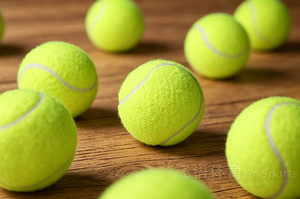 Balles de tennis de tournoi de qualité supérieure approuvées par l'ITF, emballées en polyéthylène en lot de 3, durables, écologiques et portables - Product Image 5