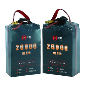 แบตเตอรี่ลิเธียมไอออน 46.2V 26000mAh 12S แรงดันสูง สำหรับเครื่องเล่นวิดีโอเกม รับประกัน 6 เดือน 300-400 รอบการใช้งาน - Product Image 1