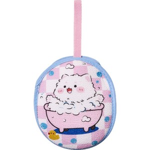Cartoon Soap Foaming Net Double Sided Mesh Bag <b>Portable</b> Face Wash <b>Bath</b> Ball For General Use - Product Image 5