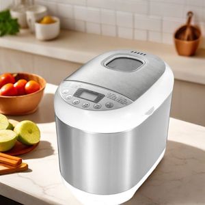Máquina para Hacer Pan Automática Eléctrica BM8501 para el Hogar, Capacidad de 2 lb, Acero Inoxidable, Temporizador de Retardo de 15 Horas, Garantía de 3 Años - Más Económica - Product Image 6