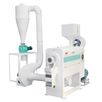 Machine multifonctionnelle motorisée pour le décorticage et le séparation des lentilles, le polissage du riz et le décorticage des haricots noirs, capacité 500 kg/h, 220V