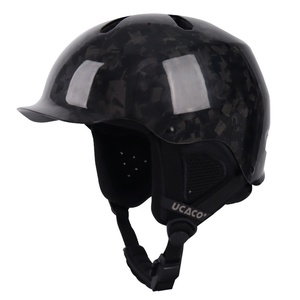 Casco de Seguridad para Esquí Unisex, Casco Anticolisión de Fibra de Carbono para Snowboard, Talla XXL para Adultos, Otoño 2026, Equipo de Esquí, Venta al Por Mayor - Product Image 1