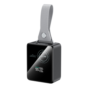 20000mAh 65W Power Bank with Retractable <b>Type</b>-<b>C</b> <b>Cable</b> 45W Input Portable <b>Charger</b> with Digital Display - Product Image 6
