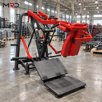 Machine à Squat Pendulaire à Charge Libre en Acier pour Entraînement des Jambes, des Fessiers et des Abdos, Usage Commercial, Équipement de Fitness pour Salle de Sport