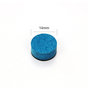 Nouvelle arrivée, pointe de queue de <span class=keywords><strong>billard</strong></span> de qualité supérieure, bleue, 14 mm, 5 couches de cuir avec <span class=keywords><strong>tapis</strong></span> de protection pour queue de <span class=keywords><strong>billard</strong></span> - Product Image 6