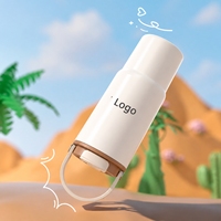 Gobelet isotherme en acier inoxydable 316, grande capacité, avec paille, double mode de consommation, pour café et eau, élégant