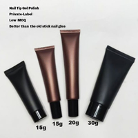 Hot Popular Durable Tube Solide Colle Gel 30ML Clair Ongles Conseils Colle Gel Vernis À Ongles pour Nail Press sur OEM Private Label