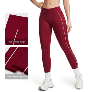 XW-TZ5079-3 Conjunto Deportivo de Dos Piezas para Mujer, Leggings Transpirables con Efecto Levanta Glúteos y Sujetador Deportivo para Yoga y Entrenamiento - Product Image 3
