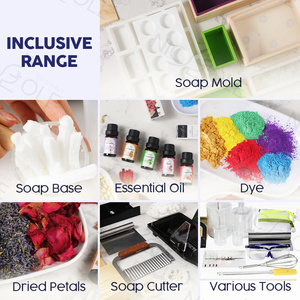 Nicole Bộ Dụng Cụ Làm Xà Phòng Thủ Công Tùy Chỉnh Dụng Cụ Tùy Chỉnh Bao Gồm Dụng Cụ Khuôn Nhuộm Tinh Dầu Cho Người Lớn - Product Image 3
