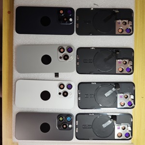 Ban đầu tất cả các bộ phận trở lại kính với NFC cho <span class=keywords><strong>Iphone</strong></span> 14 14 cộng với 15 15 cộng với 16 Pro 16 Pro Bar thiết kế - Product Image 3