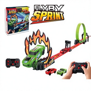 Voiture télécommandée RC <span class=keywords><strong>2</strong></span>,4 GHz sur <span class=keywords><strong>rail</strong></span>, rotation <span class=keywords><strong>à</strong></span> 360°, drift haute/basse vitesse, construction métallique, portée 30m, intérieur/extérieur - Product Image 1