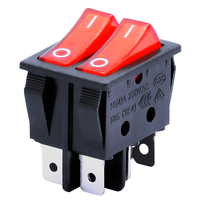Interrupteur à bascule série R-210-D5L-BRX 16A 125VAC 250VAC 4 pôles ON-OFF DPST pour distributeur d'eau