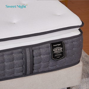 <span class=keywords><strong>Materasso</strong></span> Ibrido Memory Foam e Molle a Spirale 200x200 <span class=keywords><strong>Matrimoniale</strong></span> King Size Comodo con Pillow Top per Hotel - Product Image 6