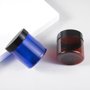 Envases pequeños vacíos de plástico PET de 6 oz y 180mL con tapas negras, tarros cosméticos recargables para crema de ojos y suero para el cuidado de la piel - Product Image 2