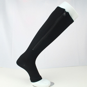 Calcetines de Compresión de Cobre hasta la Rodilla, con Cierre, 20-30 mmHg, Suaves, para Venas Varicosas - Product Image 5
