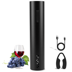 Popular USB Charging Lithium Battery Rechargeable Automatic Custom Electric <b>Wine</b> Bottle Opener <b>Set</b> <b>Gift</b> Box with Foil Cutter - Product Image 1