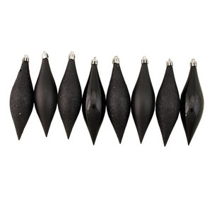 Los artículos de <span class=keywords><strong>Navidad</strong></span> irrompible negro de <span class=keywords><strong>Navidad</strong></span> bola de cristal con diferentes formas - Product Image 6