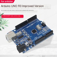 Papan Pengembangan Mikrokontroler Atmega328P Arduino UNO R3 Versi Terbaru Kit Pemrograman Bahasa C