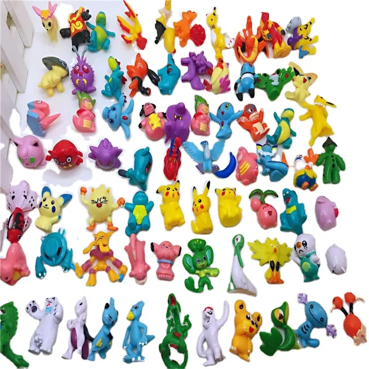Mini figuras de acción de pvc para niños, juguete de cápsula de 2-3cm, venta al por mayor