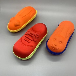 Hot bán phim hoạt hình hình dạng đầy màu sắc EVA Kính cảnh tượng bao bì hộp xách tay quang trẻ em Kính mắt trường hợp - Product Image 2