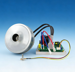 Souffleur BLDC 5,1 pouces à longue durée de vie, 230V 1000W, conception à flux traversant avec contrôle de vitesse pour appareils environnementaux - Product Image 1