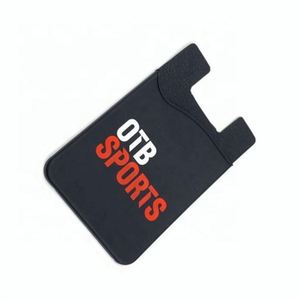 Porta Tarjetas de Visita de Silicona Portátil Moderno Personalizado al por Mayor con Impresión de Serigrafía para Uso Promocional - Product Image 4