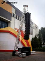 Previsión de venta de alta calidad line array truss stand torre elevadora truss elevador