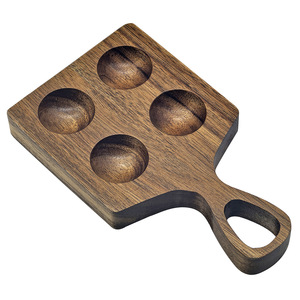 Bandeja Divisora de Huevos de Madera Ecológica Multifuncional Moderna de 4 Compartimentos para Utensilios de Cocina, Soporte para Huevos de Uso Doméstico - Product Image 3