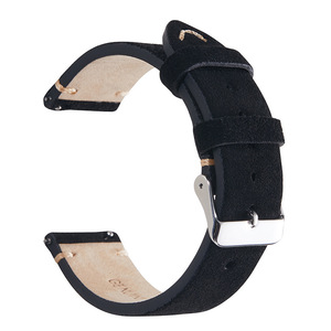 Correa de reloj de cuero de gamuza hecha a mano Upro, de liberación rápida, 18mm 20mm 22mm 24mm, banda de piel de becerro auténtica, suave, gruesa y de primera calidad - Product Image 5