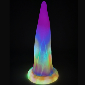 Waatfaak-grand gode lumineux en forme de poulpe, 9 pouces, dilatateur anal, lueur dans la nuit, jouet sexuel, vente en gros - Product Image 6
