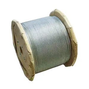 china manufacturer 6x7 stainless steel wire cable