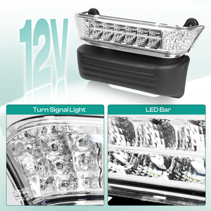 Faro delantero LED con parachoques para Club Car Precedent <span class=keywords><strong>Golf</strong></span> Cart 2004-Up OEM #102524801 1025248-01 - Product Image 5