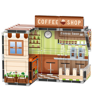Bloques de Construcción Magnéticos de Plástico Montessori, Juego de Juguetes Educativos <span class=keywords><strong>para</strong></span> <span class=keywords><strong>Niños</strong></span> de 4 a 6 Años, Juguetes Magnéticos de Alto Índice de Flujo <span class=keywords><strong>para</strong></span> <span class=keywords><strong>Niños</strong></span> - Product Image 5