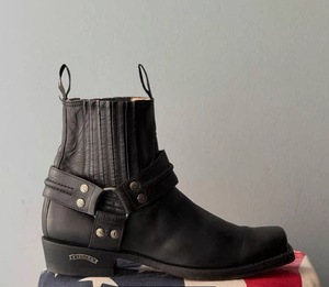 Manufacturer Custom Vintage Distressed Chelsea <strong>Boot</strong> <strong>Square</strong> <strong>Toe</strong> Ladies <strong>Boots</strong> Leather Chunky Low <strong>Heel</strong> Pleated Women Ankle <strong>Boots</strong> - Product Image 6