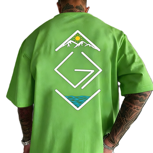 Dio è più grande delle altezze <span class=keywords><strong>e</strong></span> delle basurezze, maglietta con simbolo cristiano, t-shirt oversize in cotone a maniche corte, streetwear, top casual - Product Image 2