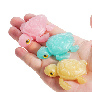 Juguetes de Animales Tortuga Mini Impresos en 3D, 12+ Años, Colores Degradados Flexibles, Estatua de Escritorio, Juguete Antiestrés Divertido, Positivo, Unisex, Original - Product Image 4