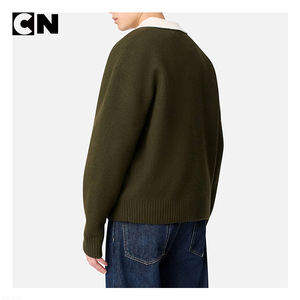 Suéter de Lana Premium para Hombre con Certificación GRS, Tejido Informal, Transpirable, de Secado Rápido, para Otoño e Invierno - Product Image 4