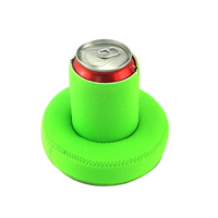Vente en gros de porte-boisson flottant en néoprène pour piscine avec logo personnalisé