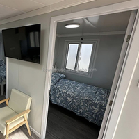 Maison conteneur moderne de 4 chambres à coucher petite maison préfabriquée Prix conteneur pliable