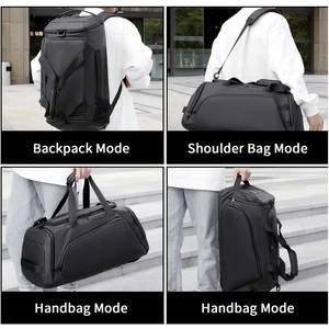 Bolsa de Gimnasio Grande Personalizada de 45L, Bolsa Deportiva Tipo Duffel para Hombres y Mujeres, Bolsa de Viaje para Fin de Semana, Bolsa de Mano con Compartimento para Zapatos - Product Image 5