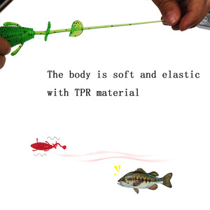 <b>Floating</b> Soft Worm Bait 9cm 11.5g TPR Lure For Bass <b>Fishing</b> Lure <b>Fishing</b> - Product Image 2