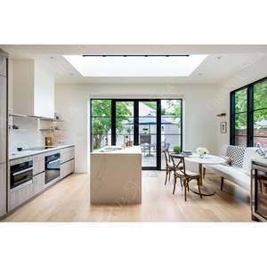 Armadietto da cucina con Design moderno con lacca e laminato da cucina in tacchino Ankara Ready Made armadi da cucina con isola - Product Image 5