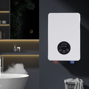 <span class=keywords><strong>Chauffe</strong></span>-<span class=keywords><strong>eau</strong></span> instantané électrique intelligent à LED, sans réservoir, en plastique, à commande tactile, à économie d'énergie, étanche IPX4, pour hôtel et usage domestique - Product Image 3