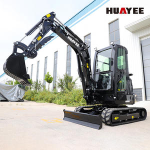 รถขุดขนาดเล็ก HUAYEE จัดส่งฟรี 3.5 ตัน รถขุดสำหรับงานฟาร์ม รถขุดตีนตะขาบขนาดเล็ก เครื่องยนต์คูโบต้า รถแทรกเตอร์ขุดขนาดเล็ก - Product Image 3