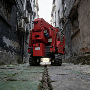 מנוף זחלילי מיני דיזל חדש T-020, מנוף זחלילי עכביש 3 טון, מנוף זרוע הידראולי טלסקופי, מנוף עכביש 8 טון - Product Image 5