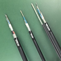 Cable de Fibra Óptica de Alto Rendimiento HGTCOMM G652D GYTA53 con Cubierta de HDPE, Garantía de 5 Años para Uso en Exteriores con 12/24/48/96 Núcleos