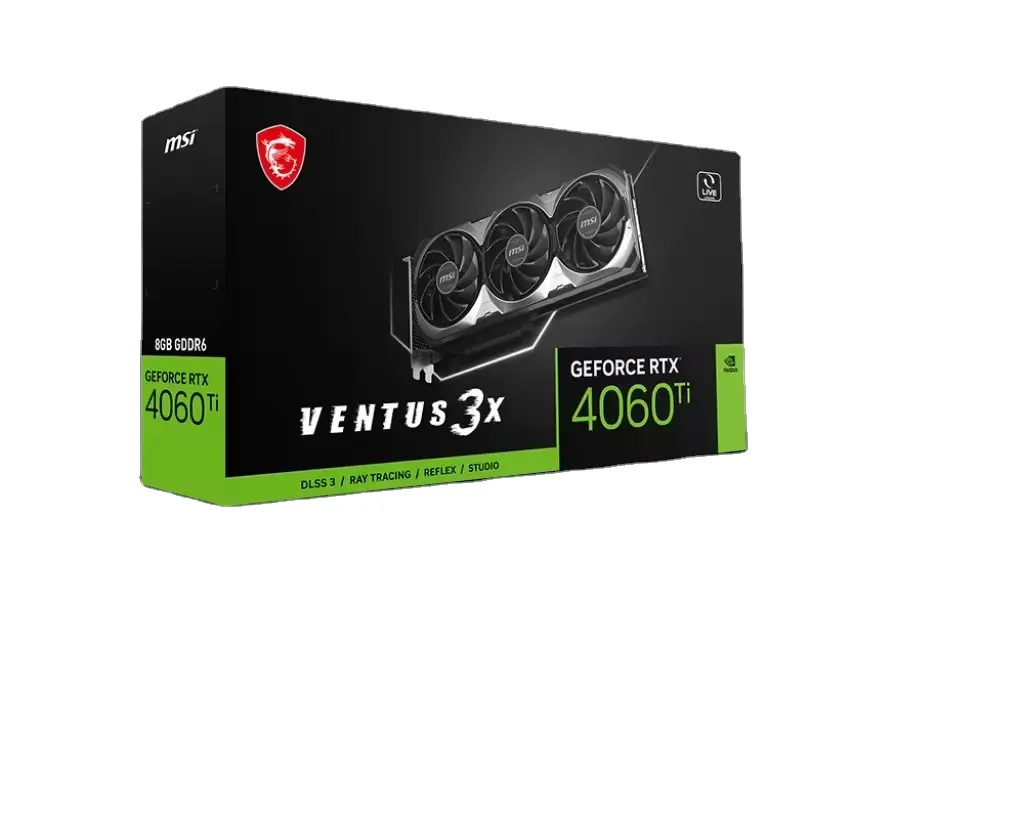 GeForce RTX 4060 Ti VENTUS 3X 8G GPU वीडियो कार्ड पीसी गेमिंग rtx4060 4070 4090 gtx नया ग्राफ़िक्स 8GB msi rtx 4060 ti