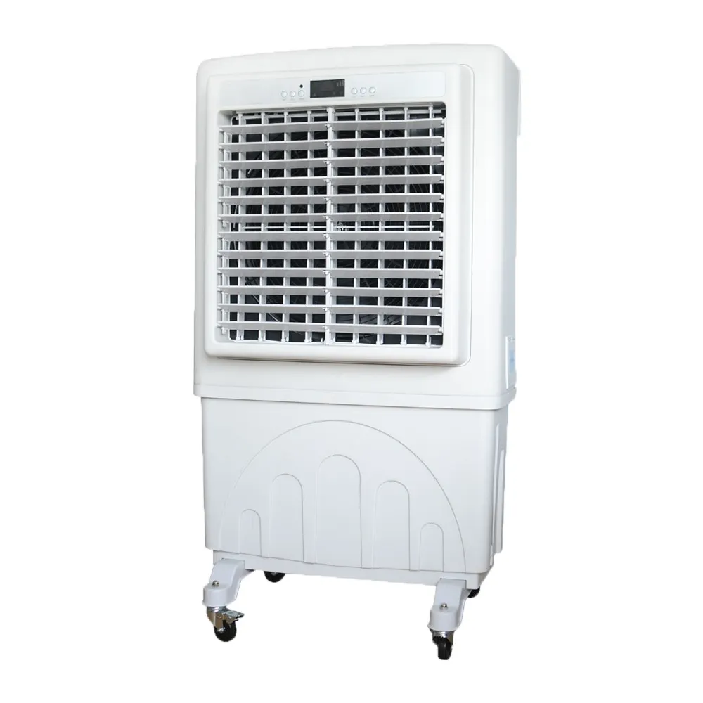 Refrigerador de ar industrial para janela, refrigerador de ar evaporativo portátil, evaporativo