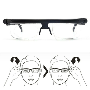 Lunettes de lecture à vision double réglables, correction universelle de la longueur focale, myopie, presbytie, lunettes -6d à +3D - Product Image 4